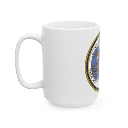 Seal of South Carolina v2 - White Coffee Mug - Go Mug Yourself