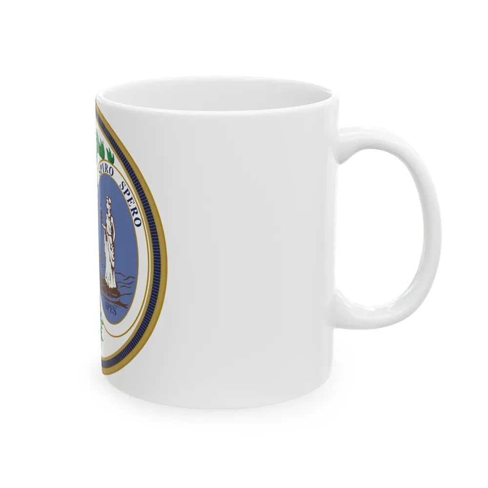 Seal of South Carolina v2 - White Coffee Mug-Go Mug Yourself