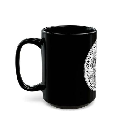 Seal of South Hadley Massachusetts - Black Coffee Mug - Go Mug Yourself