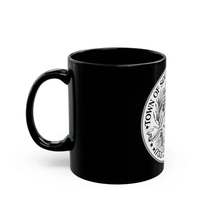 Seal of South Hadley Massachusetts - Black Coffee Mug - Go Mug Yourself