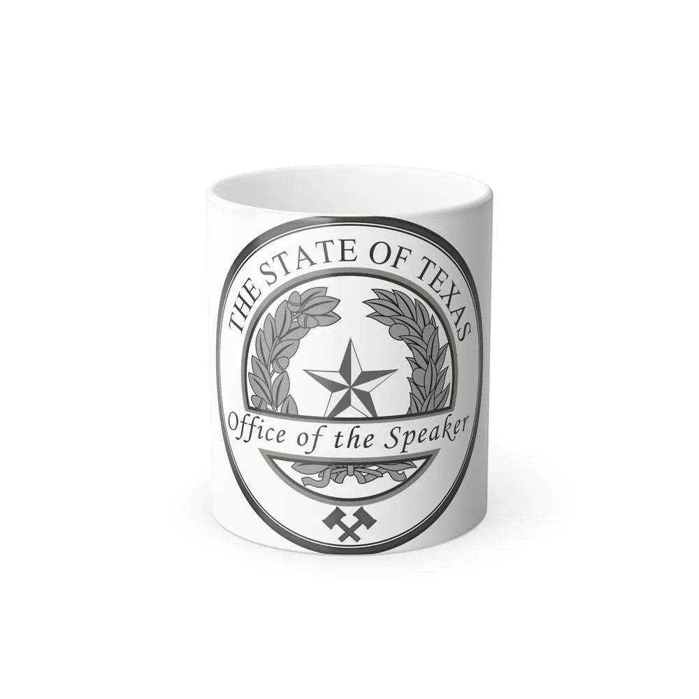 Seal of Speaker of the House of Texas - Color Changing Mug 11oz-11oz-Go Mug Yourself