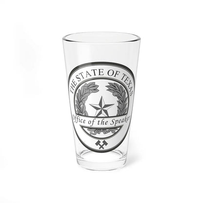 Seal of Speaker of the House of Texas - Pint Glass 16oz-16oz-Go Mug Yourself