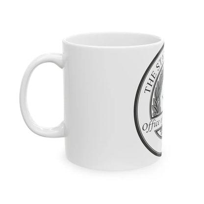 Seal of Speaker of the House of Texas - White Coffee Mug-Go Mug Yourself