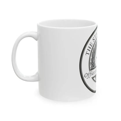 Seal of Speaker of the House of Texas - White Coffee Mug - Go Mug Yourself