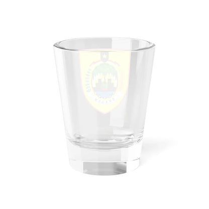 Seal of Sragen Regency (Indonesia) (Coat of Arms) Shot Glass 1.5oz - Go Mug Yourself