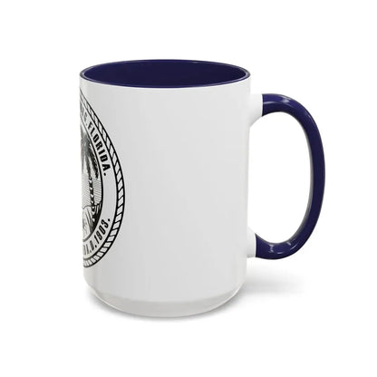 Seal of St. Petersburg Florida - Accent Coffee Mug - Go Mug Yourself