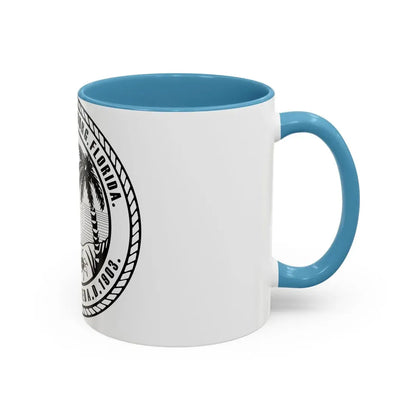 Seal of St. Petersburg Florida - Accent Coffee Mug - Go Mug Yourself
