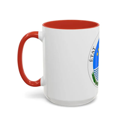 Seal of State of Haiti - Accent Coffee Mug - Go Mug Yourself