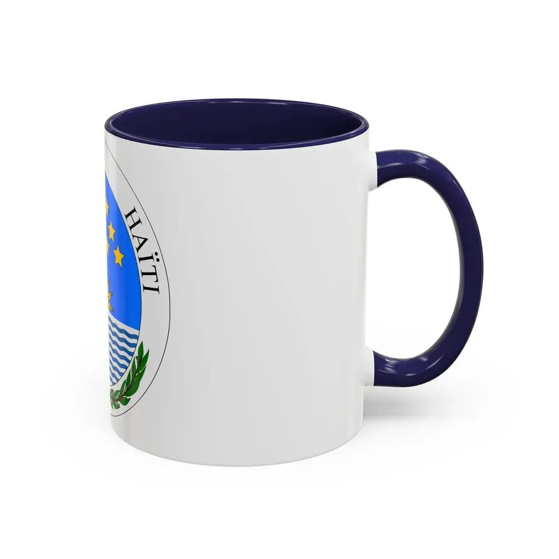 Seal of State of Haiti - Accent Coffee Mug - Go Mug Yourself