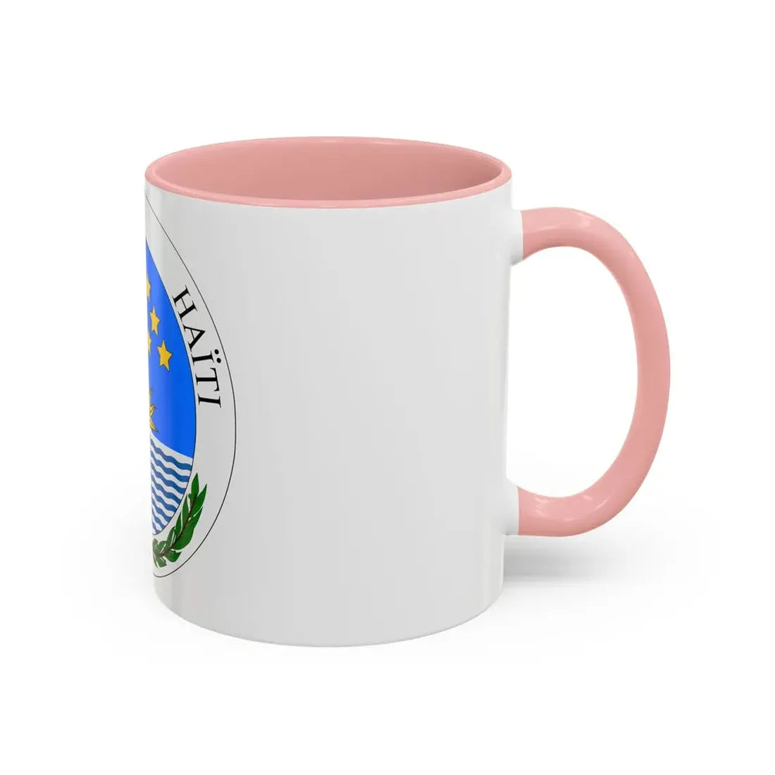 Seal of State of Haiti - Accent Coffee Mug - Go Mug Yourself