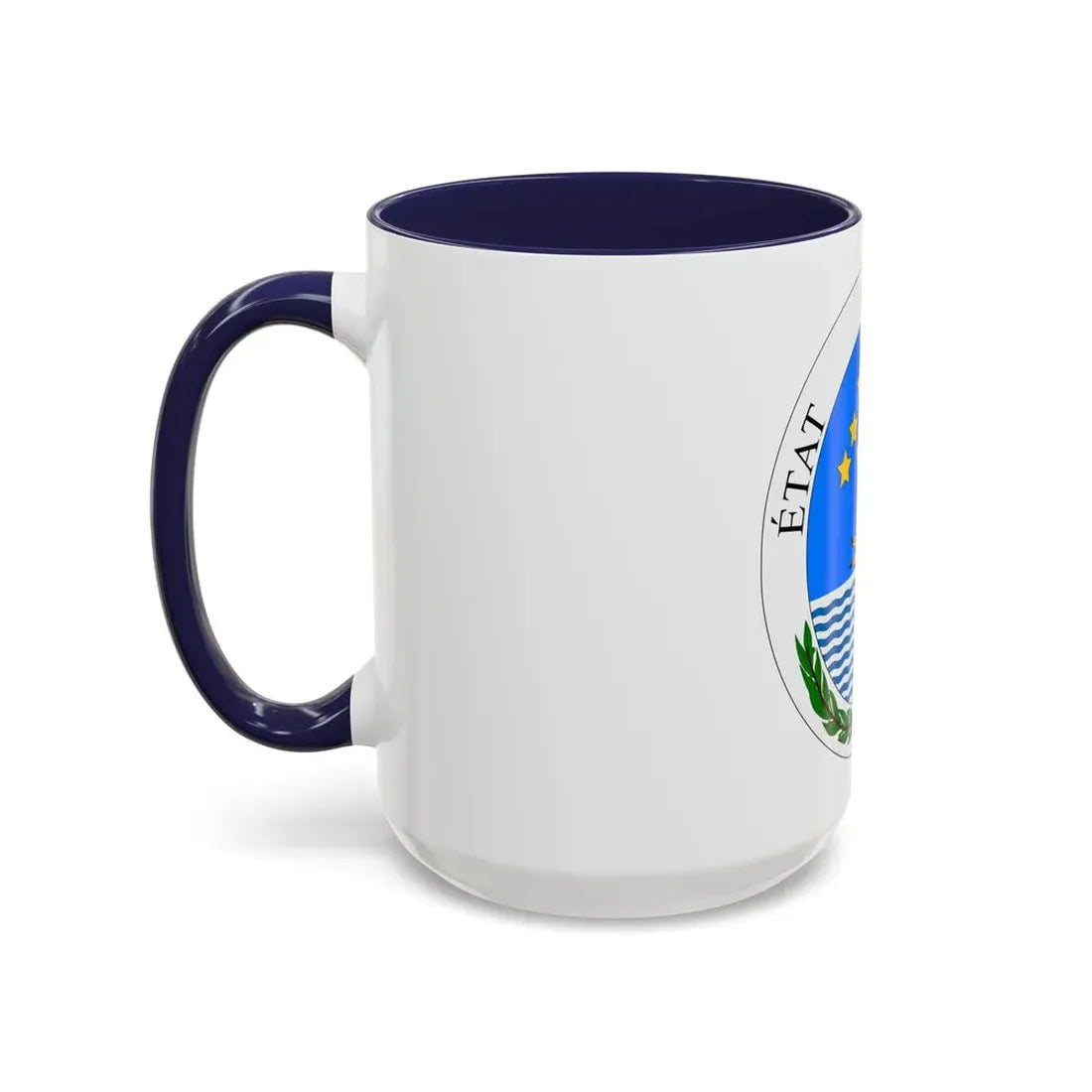 Seal of State of Haiti - Accent Coffee Mug - Go Mug Yourself
