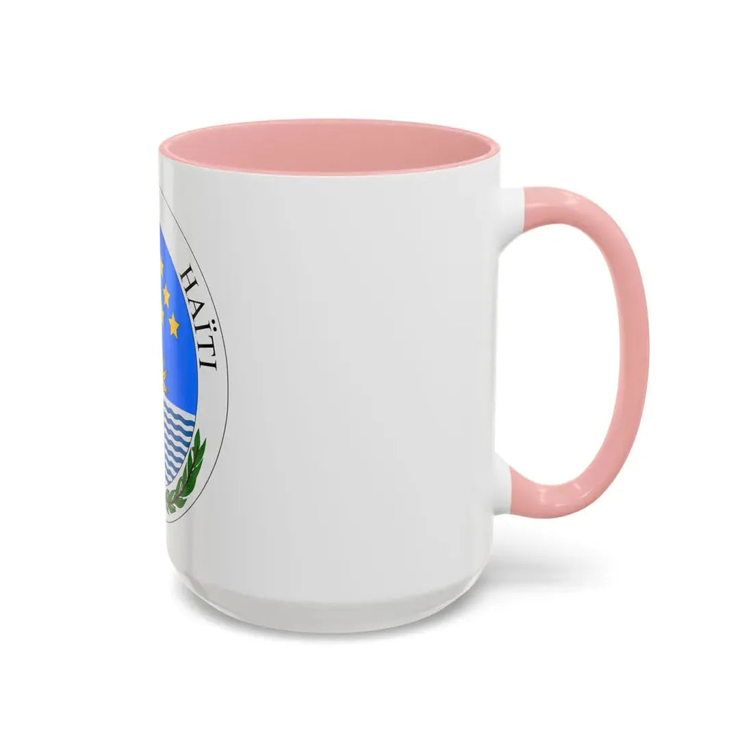 Seal of State of Haiti - Accent Coffee Mug - Go Mug Yourself