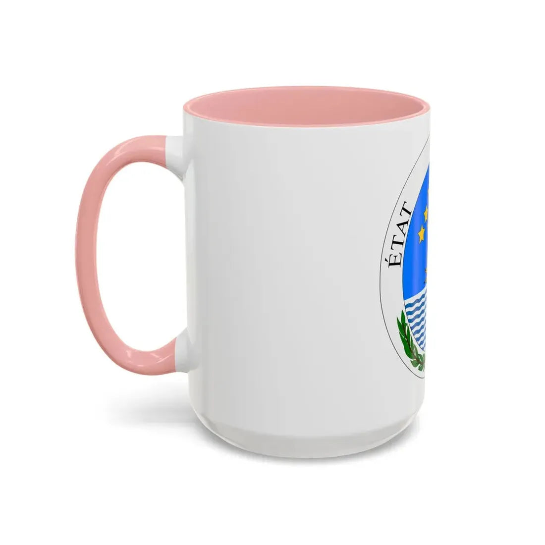 Seal of State of Haiti - Accent Coffee Mug - Go Mug Yourself