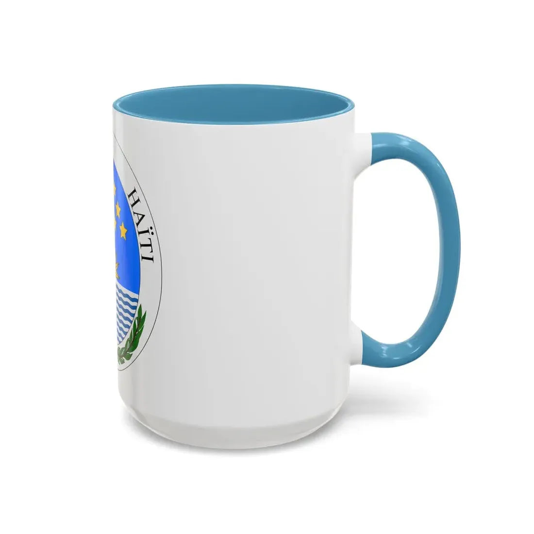 Seal of State of Haiti - Accent Coffee Mug - Go Mug Yourself