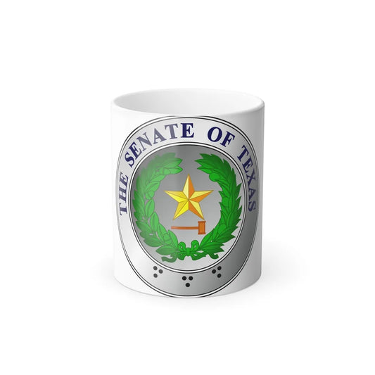 Seal of State Senate of Texas - Color Changing Mug 11oz-11oz-Go Mug Yourself