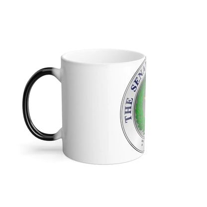 Seal of State Senate of Texas - Color Changing Mug 11oz-Go Mug Yourself