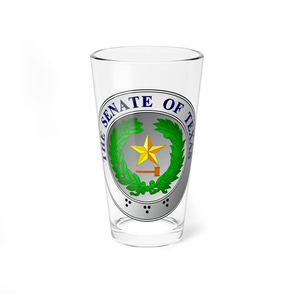 Seal of State Senate of Texas - Pint Glass 16oz-16oz-Go Mug Yourself