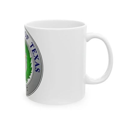 Seal of State Senate of Texas - White Coffee Mug - Go Mug Yourself