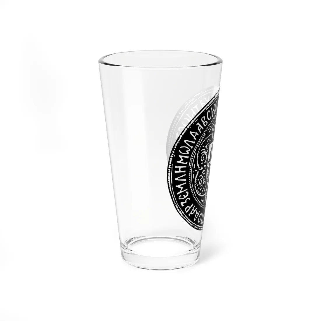 Seal of Stephen III of Moldavia (Oman) (Coat of Arms) Pint Glass 16oz - Go Mug Yourself