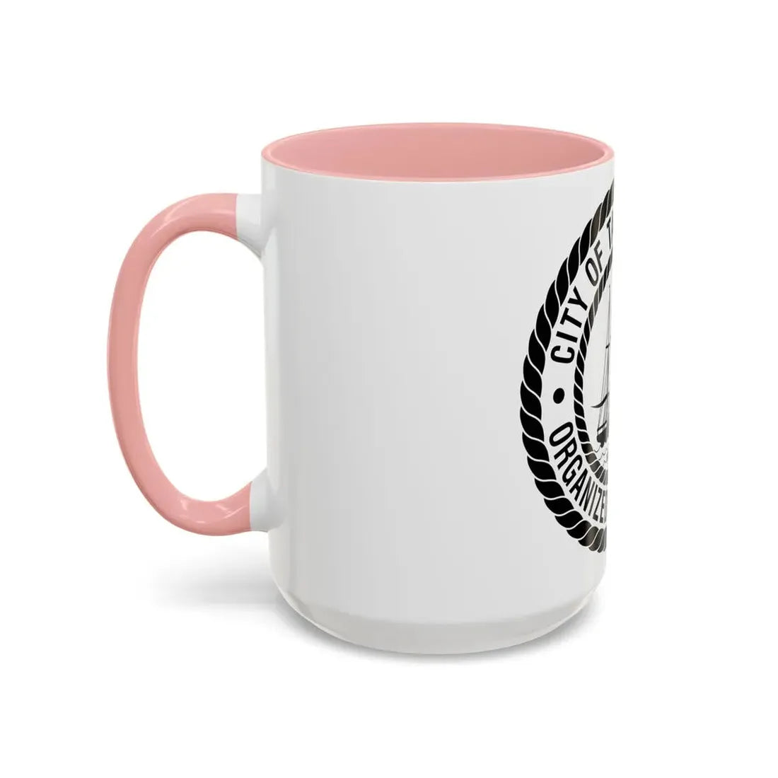 Seal of Tampa Florida - Accent Coffee Mug - Go Mug Yourself