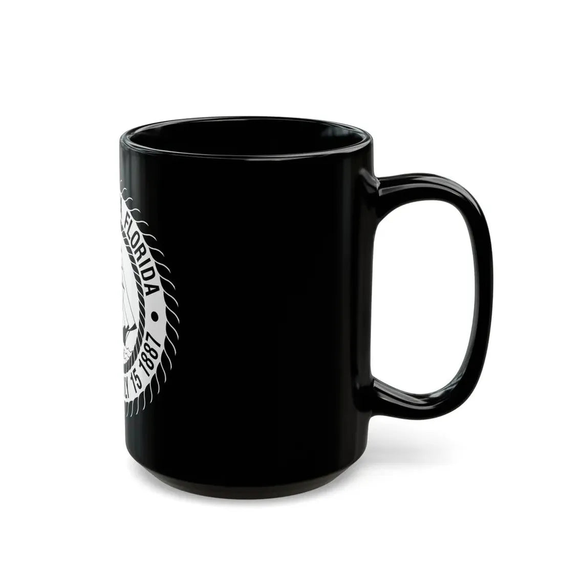Seal of Tampa Florida - Black Coffee Mug - Go Mug Yourself