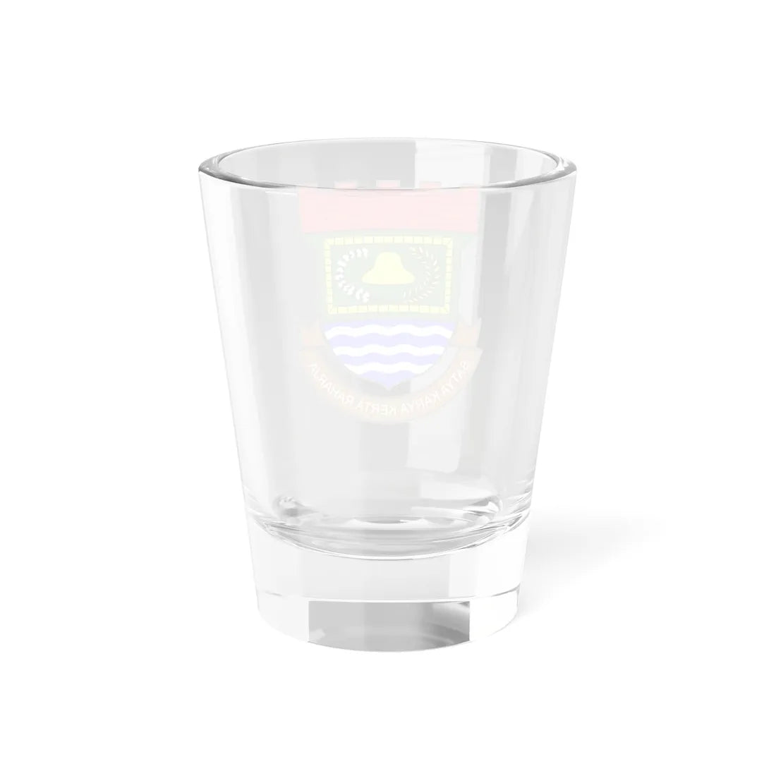 Seal of Tangerang Regency (Indonesia) (Coat of Arms) Shot Glass 1.5oz - Go Mug Yourself