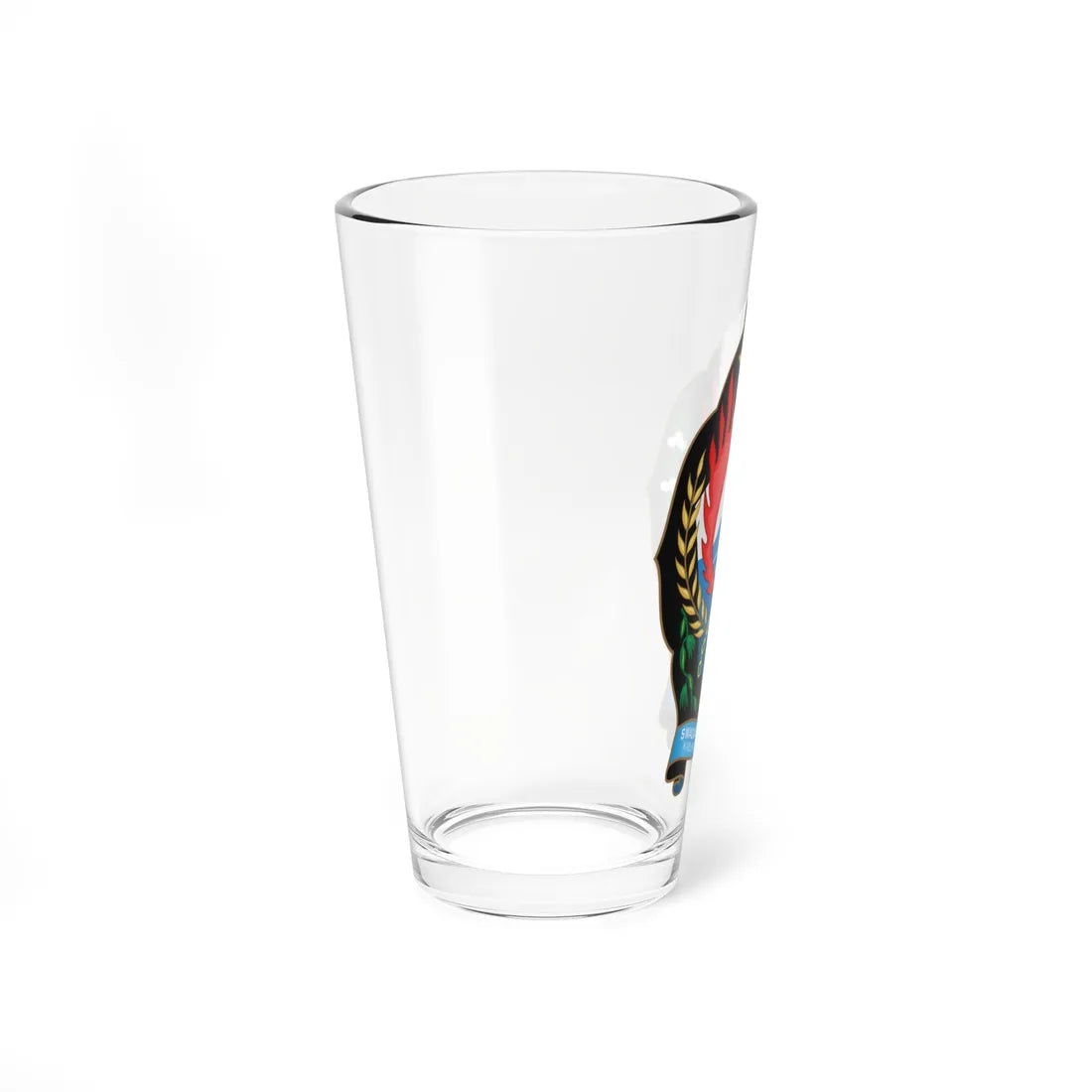 Seal of Temanggung Regency (Indonesia) (Coat of Arms) Pint Glass 16oz - Go Mug Yourself