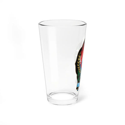 Seal of Temanggung Regency (Indonesia) (Coat of Arms) Pint Glass 16oz - Go Mug Yourself