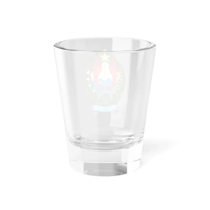 Seal of Temanggung Regency (Indonesia) (Coat of Arms) Shot Glass 1.5oz - Go Mug Yourself