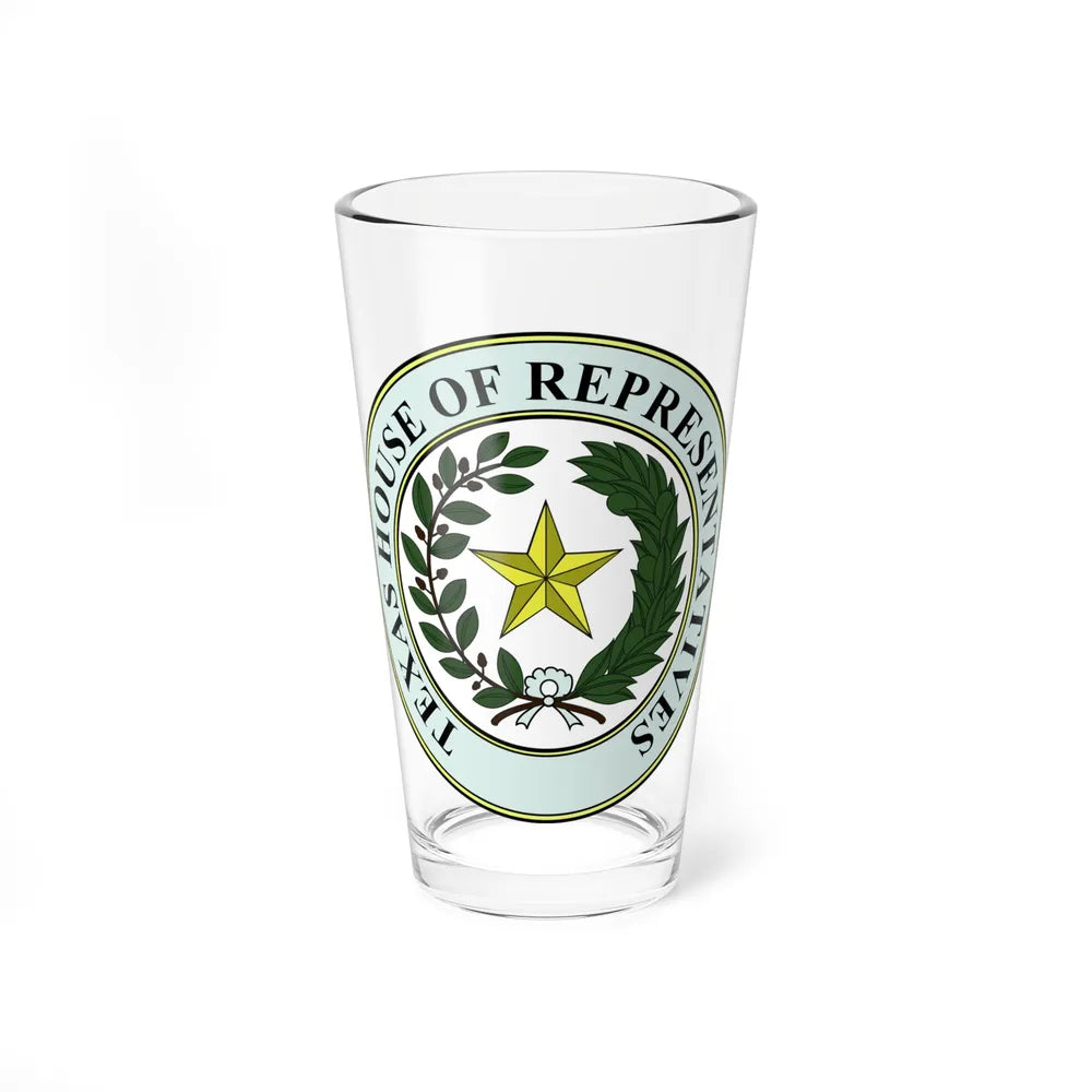 Seal of Texas House of Representatives - Pint Glass 16oz-16oz-Go Mug Yourself