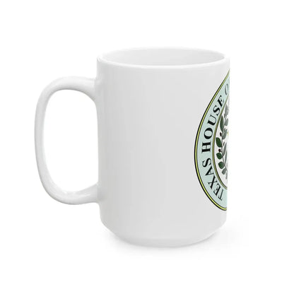 Seal of Texas House of Representatives - White Coffee Mug - Go Mug Yourself