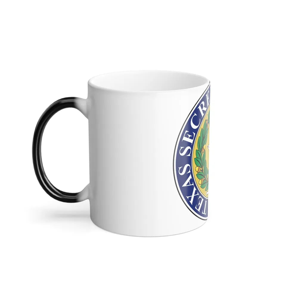 Seal of Texas Secretary of State - Color Changing Mug 11oz-Go Mug Yourself