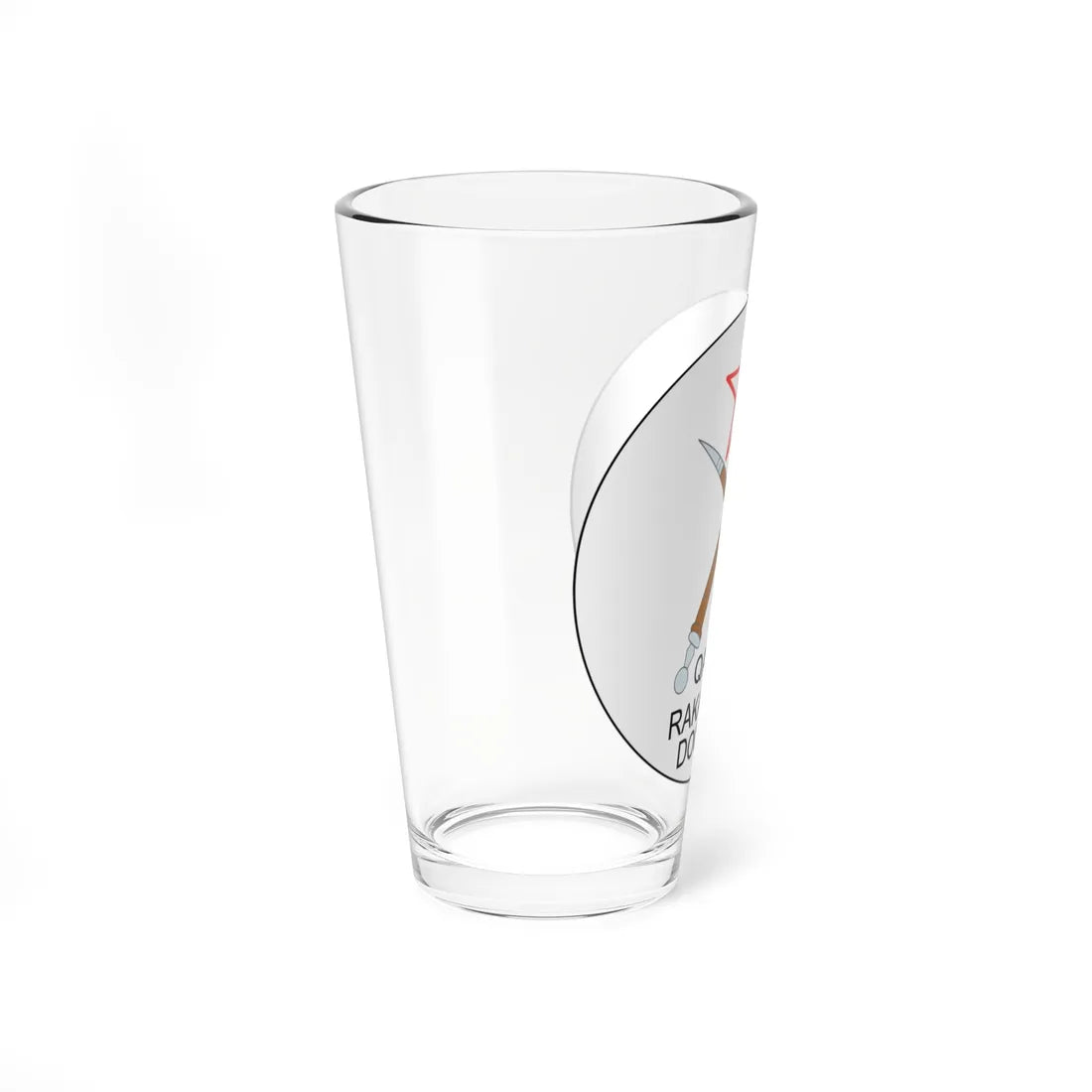 Seal of the Afar Region (Ethiopia) (Coat of Arms) Pint Glass 16oz - Go Mug Yourself