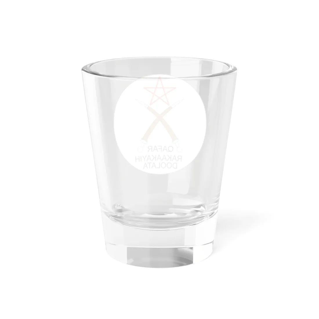 Seal of the Afar Region (Ethiopia) (Coat of Arms) Shot Glass 1.5oz - Go Mug Yourself