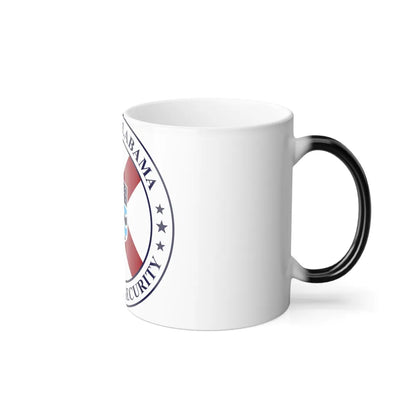 Seal of the Alabama Department of Homeland Security - Color Changing Mug 11oz-Go Mug Yourself