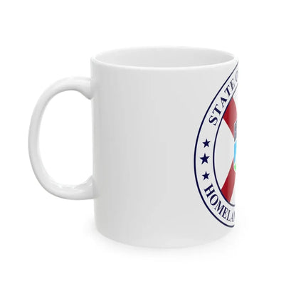 Seal of the Alabama Department of Homeland Security - White Coffee Mug - Go Mug Yourself