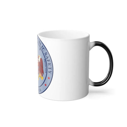 Seal of the Alabama Department of Public Safety - Color Changing Mug 11oz-Go Mug Yourself