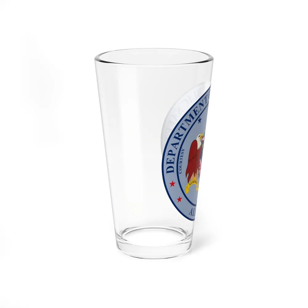 Seal of the Alabama Department of Public Safety - Pint Glass 16oz-Go Mug Yourself