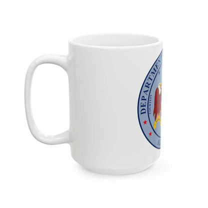 Seal of the Alabama Department of Public Safety - White Coffee Mug-Go Mug Yourself