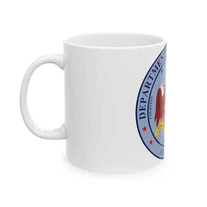 Seal of the Alabama Department of Public Safety - White Coffee Mug-Go Mug Yourself