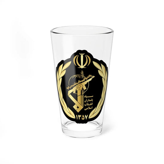 Seal of the Army of the Guardians of the Islamic Revolution (Iran) (Coat of Arms) Pint Glass 16oz 16oz - Go Mug Yourself