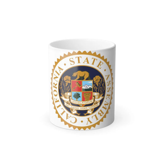 Seal of the Assembly of the State of California - Color Changing Mug 11oz-11oz-Go Mug Yourself