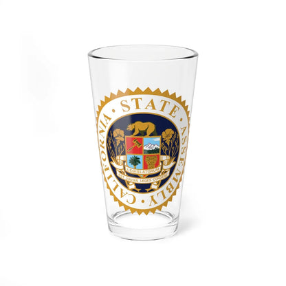 Seal of the Assembly of the State of California - Pint Glass 16oz-16oz-Go Mug Yourself