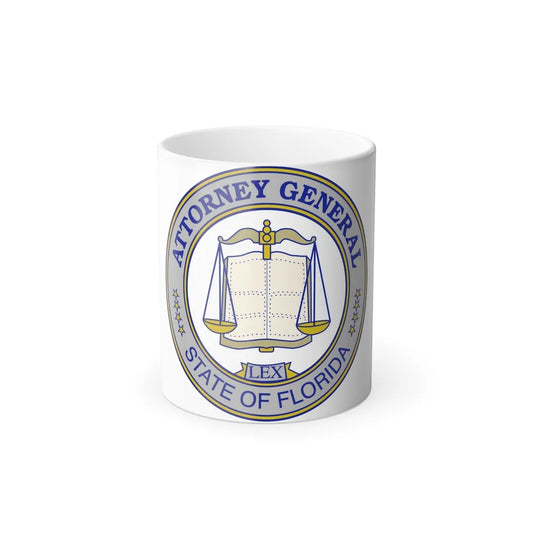 Seal of the Attorney General of Florida - Color Changing Mug 11oz-11oz-Go Mug Yourself