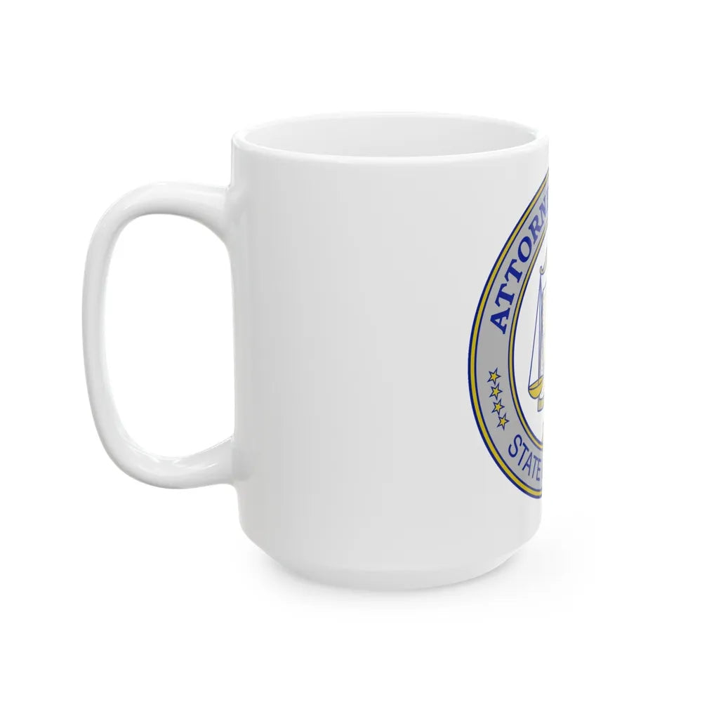 Seal of the Attorney General of Florida - White Coffee Mug-Go Mug Yourself