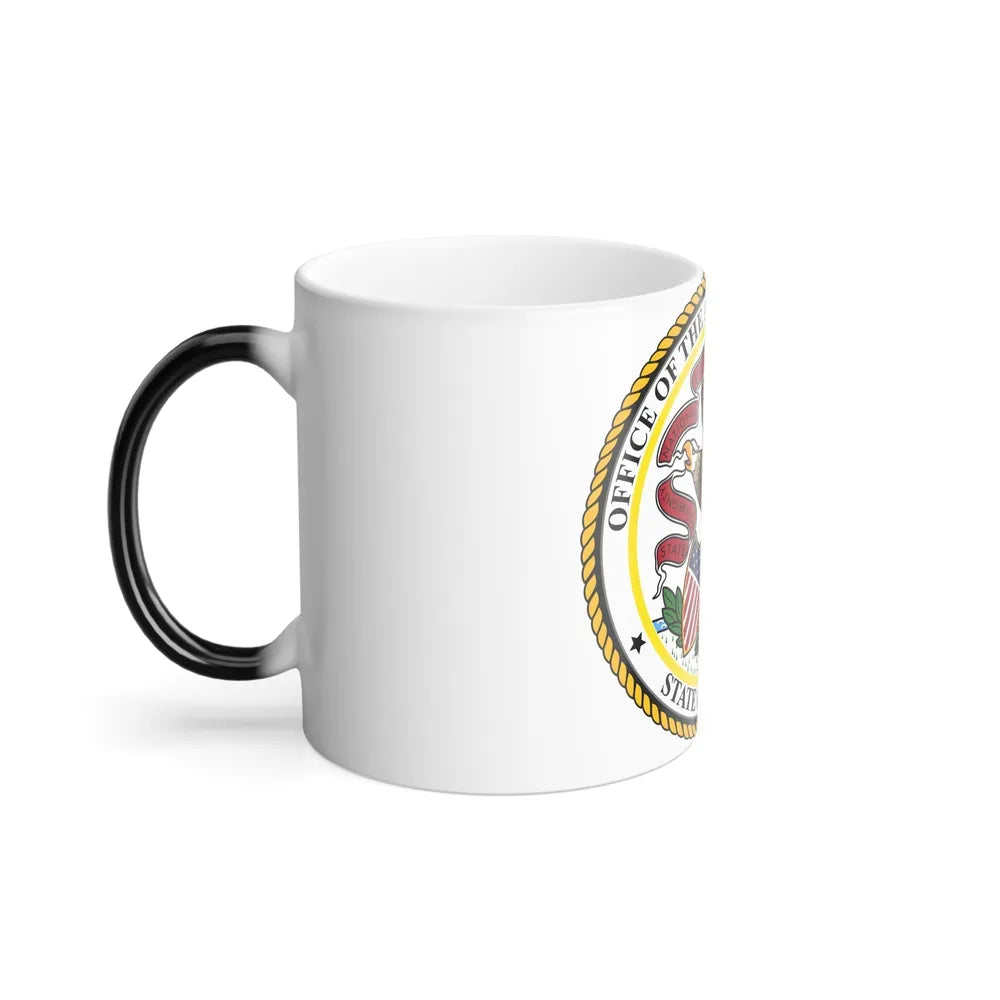 Seal of the Attorney General of Illinois - Color Changing Mug 11oz-Go Mug Yourself