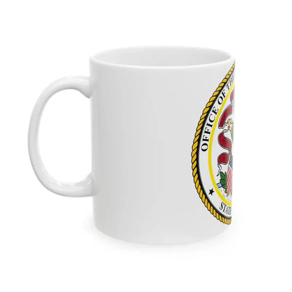 Seal of the Attorney General of Illinois - White Coffee Mug - Go Mug Yourself