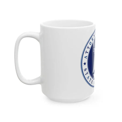 Seal of the Attorney General of Indiana - White Coffee Mug - Go Mug Yourself