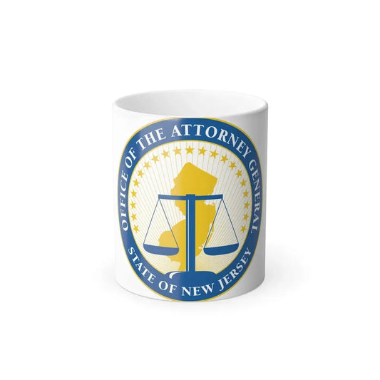 Seal of the Attorney General of New Jersey - Color Changing Coffee Mug 11oz - Go Mug Yourself
