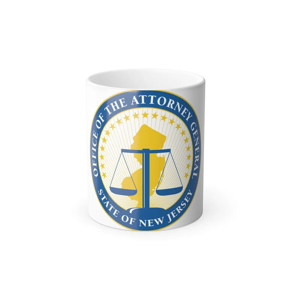 Seal of the Attorney General of New Jersey - Color Changing Mug 11oz-11oz-Go Mug Yourself